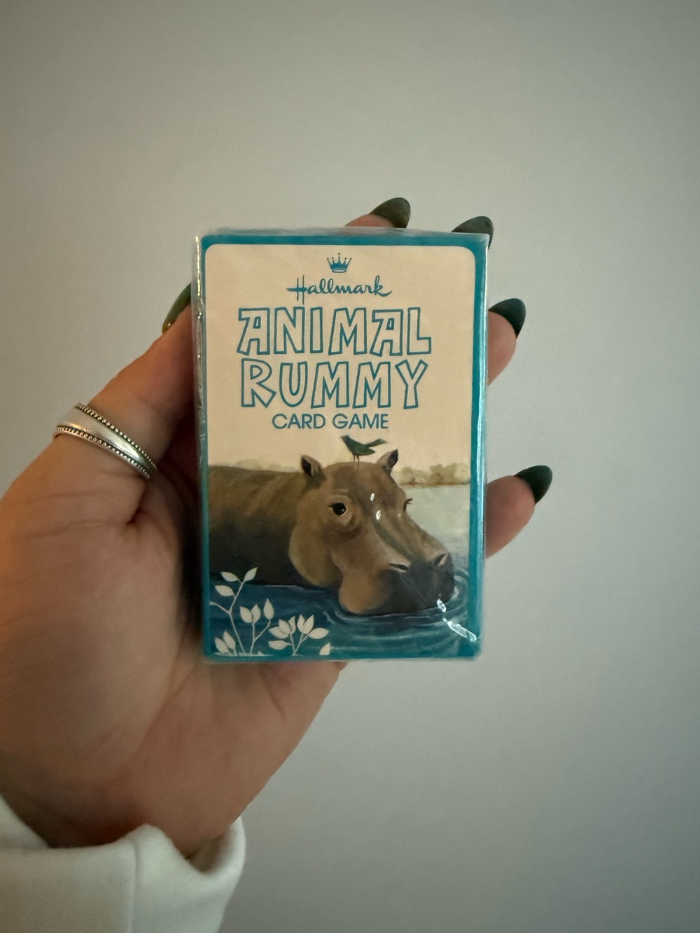 Vintage 1950s animal rummy hallmark cards new